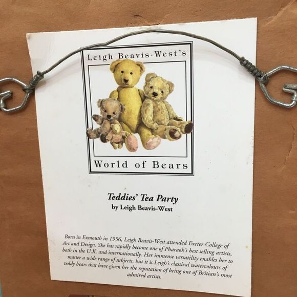 FRAMED TEDDIES’ TEA PARTY - Picture 4 of 5